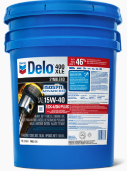 Chevron Delo 400 XLE SAE 15W40 Cases/Pails/Drums/Tote