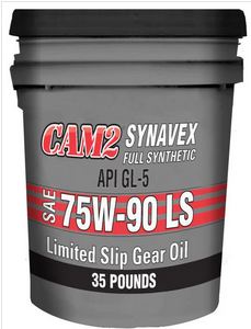 CAM2 SYNAVEX™ Full Synthetic 75W-90 LS GL-5 Gear Oil 2