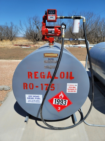 Regal Oil 500g Skid Bulk Tank