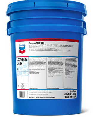 Chevron 1000 THF Hydraulic Fluid - Pails 1